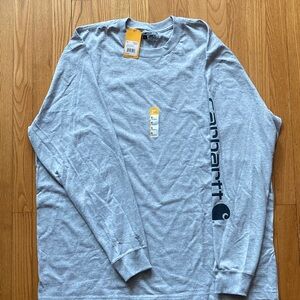 NWT! Carhartt Long Sleeve Logo Tee XL